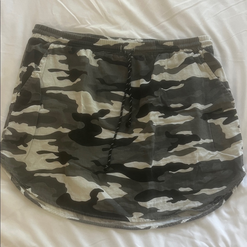 Dylan Camouflage Mini Skirt